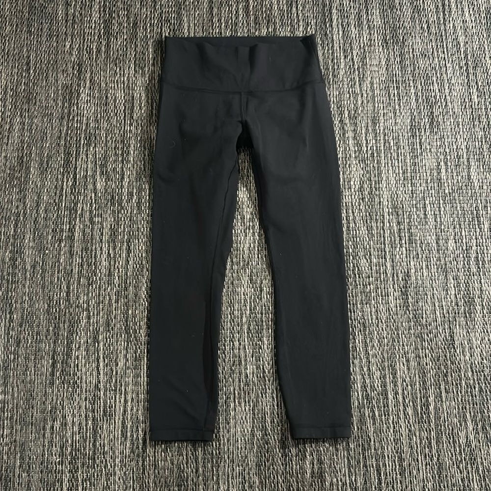 Lululemon Wunder Under Leggings Luon Compressive Size 8